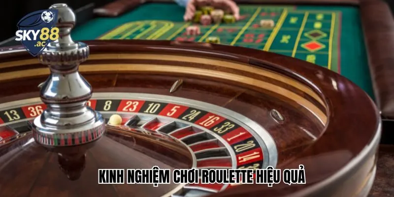 Kinh nghiệm chơi roulette hiệu quả “ăn trọn tiền” nhà cái